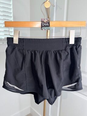 44. Lululemon Hotty Hot Short *Long 4" in Black
